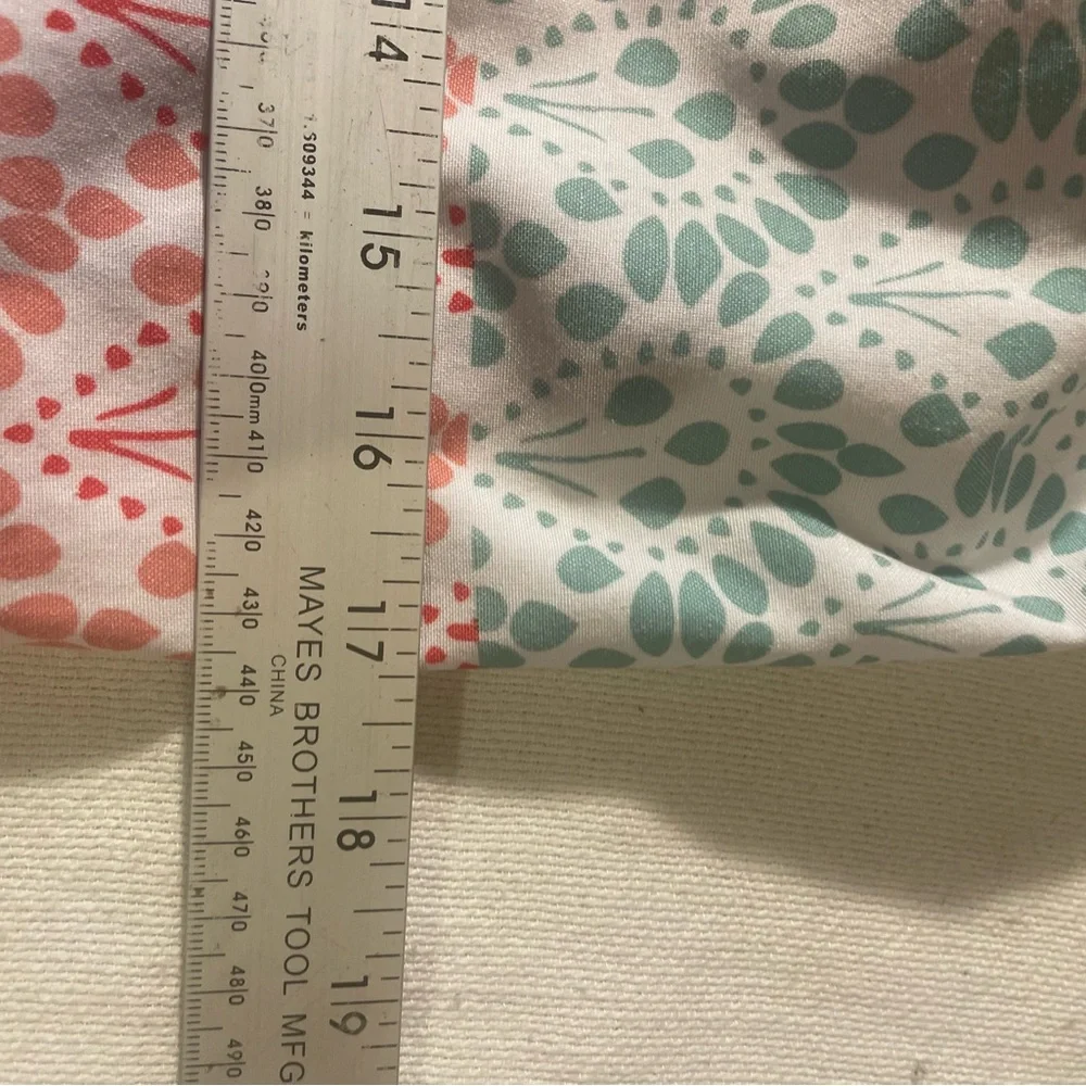 Floral Patchwork Drawstring Laundry Bag